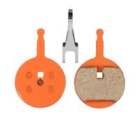 XNFUR Electric Scooter Brake Pad,Fit For KuGoo, V1 Cliper, For Dualtron, Ultra 2 Ltd Ultron T11 T108 T118 T128 Hydraulic Disc Pads brakes for a electric scooter(Orange)