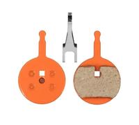 XNFUR Electric Scooter Disc Brake Pads,Fit For KuGoo, V1 Cliper, For Dualtron, Ultra 2 Ltd Ultron T11 T108 T118 T128 Hydraulic Resin Pad brakes for a electric scooter(Orange)