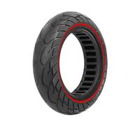 XNFUR Electric Scooter Solid Tire,Fit For Ninebot, MAX G30 G30P G30LE G30LP Parts 60/70-6.5 10x2.50 Rubber 10 Inch scooter tire inner tube(Red)