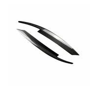 XNFUR Eyebrow Headlamp Cover Sticker,Fit For Subaru, Impreza WRX 10th 2008-2011 Carbon Fiber Headlight Eyelid Trim Front Head Light Lamp Brow Car Headlight Eyebrow Overlay