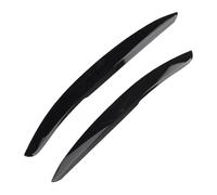 XNFUR Front Headlight Eyebrow Eyelid Cover Trim,Fit For VW,Fit For Polo Mk5 6R 6C 2011-2017 Car Headlight Eyebrow Overlay(Gloss Black)