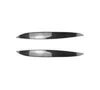 XNFUR Front Headlight Eyebrows Cover Trim Sticker,Fit For VW,Fit For Golf, 4 MK4 Eyelids Eye Lid Vent Diffuser Decor Car Accessories Car Headlight Eyebrow Overlay(Carbon Look)