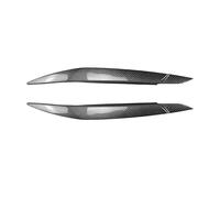 XNFUR Head Lamp Eyebrows Cover Stickers Trim,Fit For X6 E71 2008-2014 Car Headlight Eyelids Lids Car Headlight Eyebrow Overlay(Carbon Fiber Look)