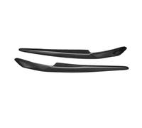 XNFUR Headlamp Eyebrow Sticker Trim,Fit For Mitsubishi, Lancer EVO X 10 EX 2008-14 Carbon Fiber Head Light Lamp Cover Brow Headlight Eyelid Car Headlight Eyebrow Overlay