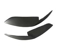XNFUR Headlight Cover Eyelid Eyebrows,Fit For Toyota, Corolla 10th 2007-2009 Front Light Decorative Sticker Car Headlight Eyebrow Overlay(Fiber glass)