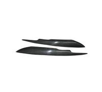 XNFUR Headlight Eyebrow Cover Brow Sticker,Fit For A4,B7 S4 2005-2008 Carbon Fiber Front Head Light Lamp Lid Car Headlamp Eyelid Trim Car Headlight Eyebrow Overlay