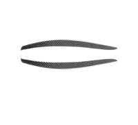 XNFUR Headlight Eyebrow Cover,Fit For, 3 Series E92 E93 M3 Coupe 328i 335i Carbon Fiber Headlamp Eyelid Trim Front Head Light Lamp Brow Car Headlight Eyebrow Overlay