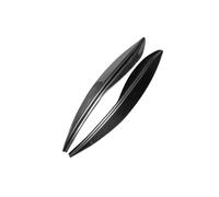 XNFUR Headlight Eyebrow Cover Sticker,Fit For Jazz, GE8 2009-2012 Carbon Fiber Headlamp Eyelid Trim Front Head Light Lamp Brow Car Headlight Eyebrow Overlay