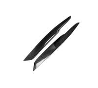 XNFUR Headlight Eyebrow Cover Sticker,Fit For Volkswagen,Fit For Passat, B6 3C 2005-2010 Carbon Fiber Headlamp Eyelid Trim Front Head Lamp Light Brow Car Headlight Eyebrow Overlay