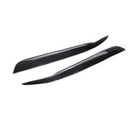 XNFUR Headlight Eyebrow Cover Sticker Trim,Fit For A4, B6 2002-2005 Head Light Lamp Head Light Eyelid Carbon Fiber Car Headlight Eyebrow Overlay