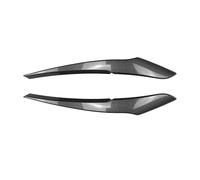 XNFUR Headlight Eyebrow Cover Trim Sticker,Fit For, 1 Series F20 F21 2011-2014 116i 118i 120i 125i Base Version Headlamp Eyelid Head Light Lamp Car Headlight Eyebrow Overlay(Carbon Fiber Look)