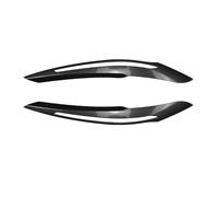 XNFUR Headlight Eyebrow Cover Trim Sticker,Fit For, 1 Series F20 F21 2011-2014 Car Front Head Light Head Lamp Headlamp Eyelid Car Headlight Eyebrow Overlay(Carbon Look)