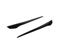 XNFUR Headlight Eyebrow Cover Trim Sticker,Fit For, 3 Series E92 E93 LCI 2010-2012 Car Accessories Headlight Eyebrow Eyelids Head Light Lamp Car Headlight Eyebrow Overlay(Gloss Black)