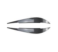 XNFUR Headlight Eyebrow Cover Trim Sticker,Fit For, 4 Series F32 F33 F36 2014-2020 Car Front Head Light Lamp Lid Brow Headlamp Eyelid Car Headlight Eyebrow Overlay(Carbon Fiber Look)