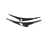 XNFUR Headlight Eyebrow Cover Trim Sticker,Fit For Accord, 9th 2013-2015 Carbon Fiber Car Front Head Light Lamp Headlamp Eyelid Brow Car Headlight Eyebrow Overlay
