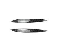 XNFUR Headlight Eyebrow Cover Trim Sticker,Fit For Volkswagen,Fit For Golf, 4 Mk4 GTI TDI SDI R32 1997-2006 Auto Headlamp Eyebrow Eyelid Car Headlight Eyebrow Overlay(Carbon Look)