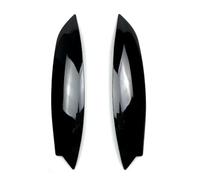XNFUR Headlight Eyebrow Cover Trim Stickers,Fit For Volkswagen,Fit For Golf, 5 MK5 GTI 2005-2007 Car Accessories Eyelids Decoration Car Headlight Eyebrow Overlay(Gloss Black)