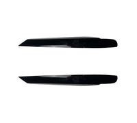 XNFUR Headlight Eyebrow Lamp Eyelid Trim Cover Decoration,Fit For Volkswagen,Fit For Touran 2011-2015 Front Lamp Car Headlight Eyebrow Overlay(Glossy Black)
