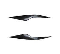 XNFUR Headlight Eyebrow Light Eyelids Lamp Headlamps Cover,Fit For Ford, Focus MK2.5 2008-2011 Car Exterior Accessories Stickers Car Headlight Eyebrow Overlay(Carbon Look)