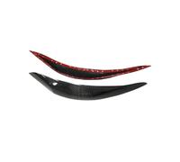 XNFUR Headlight Eyebrow Sticker,Fit For Subaru, Impreza 11th 2015-2020 Front Head Light Lamp Cover Trim Carbon Fiber Brow Eyelid Headlamp Car Headlight Eyebrow Overlay