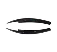 XNFUR Headlight Eyebrow Trim Cover Sticker,Fit For Volkswagen,Fit For Scirocco, 2008-2017 Headlamp Eyelid Car Front Head Light Lamp Brow Strip Headlight Eyebrow Overlay (Glossy Black)