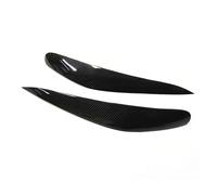 XNFUR Headlight Eyebrow Trim,Fit For, 7 Series F01 F02 F03 F04 730i 740i 750i 2008-15 Carbon Fiber Head Light Lamp Brow Headlamp Eyelid Car Headlight Eyebrow Overlay