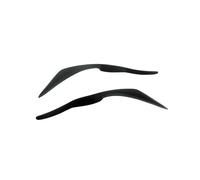 XNFUR Headlight Eyebrow Trim,Fit For LEXUS, IS300 250 IS200T 2017-2019 Front Head Light Cover Lamp Lid Carbon Fiber Headlamp Eyelid Brow Car Headlight Eyebrow Overlay