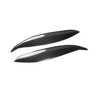 XNFUR Headlight Eyebrow Trim Sticker,Fit For Civic, EK9 EK3 1999-2000 Front Head Light Cover Lamp Carbon Fiber Eyelid Headlamp Sticker Brow Car Headlight Eyebrow Overlay