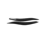 XNFUR Headlight Eyebrow Trim Sticker,Fit For LEXUS, IS IS200 IS250 IS300 IS350 2006-2012 Front Head Light Lamp Cover Carbon Fiber Headlamp Eyelid Car Headlight Eyebrow Overlay