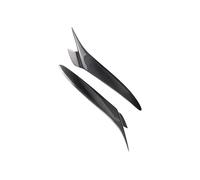 XNFUR Headlight Eyebrow Trim Sticker,Fit For Mazda, RX8 RX-8 Coupe 2004-2008 Front Head Light Cover Lamp Brow Carbon Fiber Headlamp Eyelid Car Headlight Eyebrow Overlay
