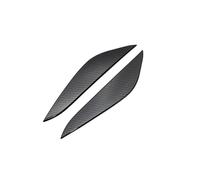 XNFUR Headlight Eyebrow Trim Sticker,Fit For Tesla, Model 3 2017-2022 Car Front Head Light Cover Lamp Lid Carbon Fiber Headlamp Eyelid Brow Car Headlight Eyebrow Overlay