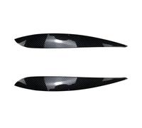 XNFUR Headlight Eyebrows Cover Sticker,Fit For Volkswagen,Fit For POLO, 4 MK4 9N 9N3 2005-2009 Eye Lids Trim Body Kit Car Accessories Car Headlight Eyebrow Overlay(B 2pcs)