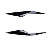 XNFUR Headlight Eyebrows Trim Cover Stickers,Fit For Ford, Focus MK2 C307 2008-2011 Head Light Lamp Eyelid Decorative Car Headlight Eyebrow Overlay