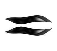 XNFUR Headlight Eyelids Eyebrow Cover Trim,Fit For Smart, W450 2003-2006 Head Light Lamp Car Headlight Eyebrow Overlay