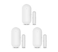 XNH 3 Pack Door and Window Sensors, 433MHz/ Entry Sensors Compatible A103F A105F A107F A108F A109F A01F A02F A519W with Home Security Systems