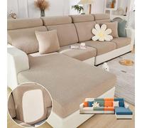 XNHAFW Sofa Hero Covers for Couch,Magic Sofa Couch Covers 2025 New Wear-Resistant Universal Sofa Cover for 3 Cushion Couch (Coffee,Back Cover L)