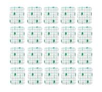 XNHIU 20pcs Island Dressing Pads Waterproof Adhesive Bandage Non-Woven Wound Dressing Pads for Wounds and Cuts