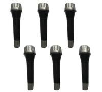 XNHIU 6Pcs Toy Microphone Plastic Microphone Prop Simulation Microphone Party Supplies Pretend Microphone Funny Musical Toy for Kids