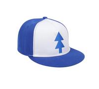 XNHIU Dipper Blue Pine Hat Baseball Cap Embroidered Blue Fir Dipper's Cap Adjustable Fashion Hip Hop Caps for Men Women