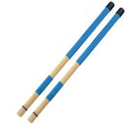 XNHIU Jazz Drum Sticks Brushes Drumsticks Bamboo Rod Drum Brushes Sticks for Jazz Folk Music (Blue)