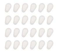 XNHIU Sterile Non-Woven Eye Pads Post Eye Patch Stickers Soft Self-Adhesive Wound Dressings for Adults (24)