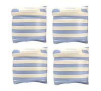 Xnihocha 4 Pack Arm Floaties Swimming Rings for Kids Children Adults Learning Swim Training Aids Bay Blue A One Size