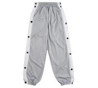 Xnihocha Kids Boys Post Surgery Pants Tear-Away Button Casual Trousers Basketball Jogging Track Sweatpants Gray 7-8 Years