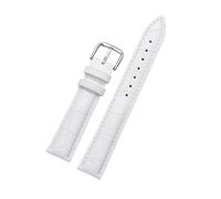 XNJIADVSY 16mm 18mm 20mm 22mm Watch Strap Replacement Compatible With Universal Waterproof Soft Bracelet Accessory(White,20mm)