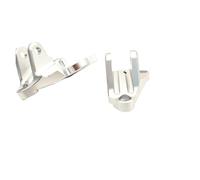 XNJIADVSY 2022-2205 Electric Dirt Bike Compatible With Ultra Bee Footrest Bracket UB Anodized Aluminum CNC Lightweight Pedal Mounting(Silver)