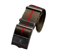 XNJIADVSY Braided Nylon Strap 20MM 22MM Canvas G10 Color Bracelet, Suitable Compatible With Watch, Men's(C color,20mm)