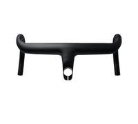 XNJIADVSY Compatible With 260g Ultralight Full Carbon Fiber Integrated Handlebar Compatible With Road Bikes Aero Handlebar Integrally Formed Without Adhesive(380-80)
