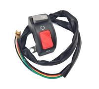XNJIADVSY Compatible With 7/8" Motorcycle Handlebar Fog Headlight Horn Start Kill Switch ON OFF Button 12V