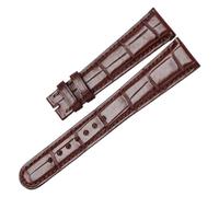 XNJIADVSY Compatible With A. LANGE & SÖHNE 1815 SAXONIA 232 MOON PHASE 139，238 ALLIGATOR WATCH STRAP(BROWN ALLIGATOR,19.16mm)