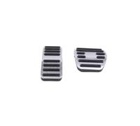 XNJIADVSY Compatible With -Benz Smart 451 453 Fortwo Forfour 2009-2021 Aluminum Alloy Car Pedal Pedal Decorative Accessories(For 2016-2021)